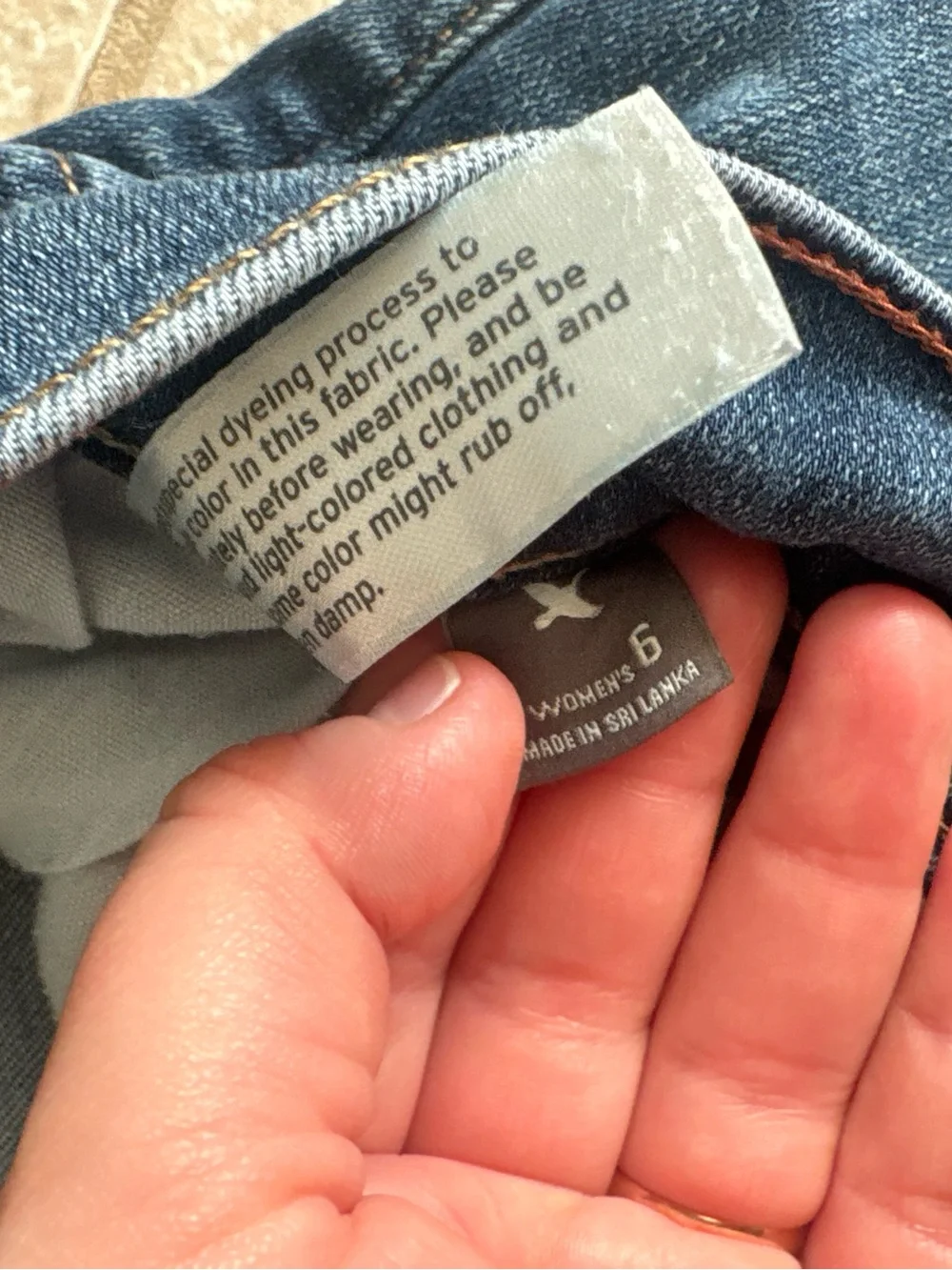Eddie Bauer Women’s Dark Blue Slim Boyfriend Jeans